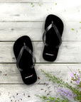 Unisex Black McLaren Flip Flops™