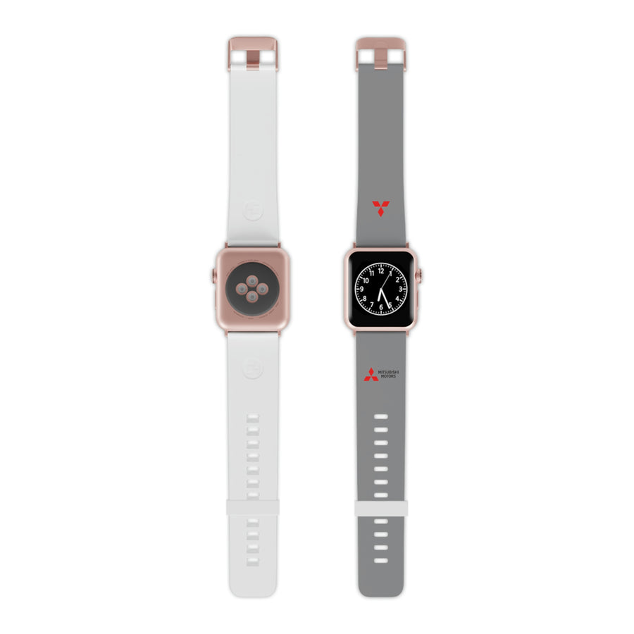 Grey Mitsubishi Watch Band for Apple Watch™