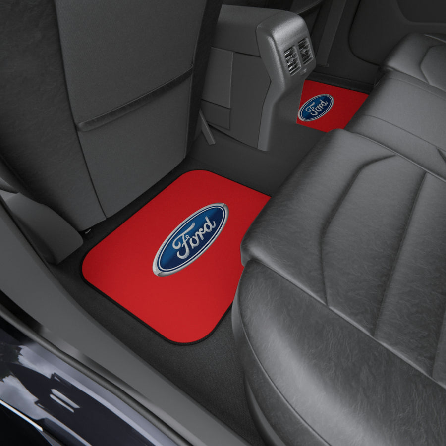 Red Ford Car Mats (Set of 4)™