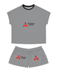 Women's Grey Mitsubishi Short Pajama Set™