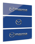Dark Blue Mazda Acrylic Prints (Triptych)™
