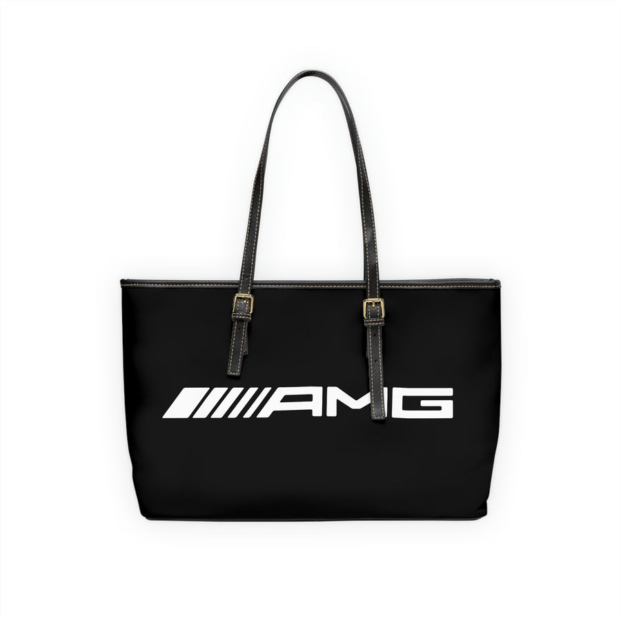 Black Mercedes Leather Shoulder Bag™