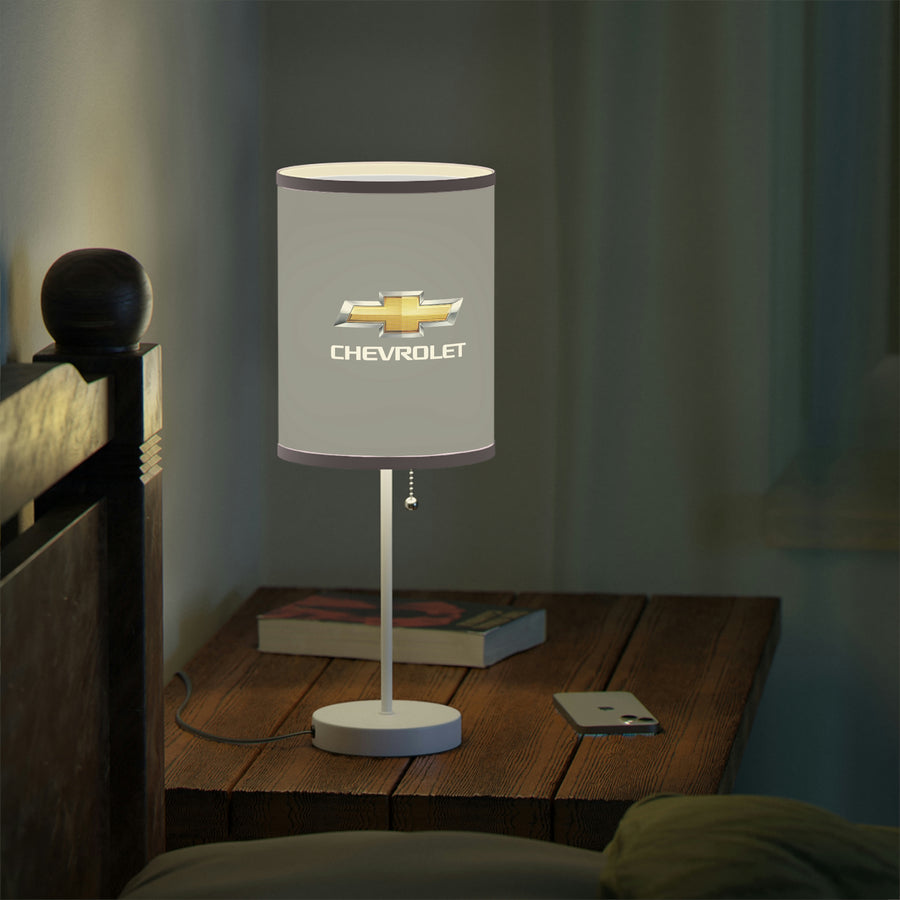 Grey Chevrolet Lamp on a Stand, US|CA plug™