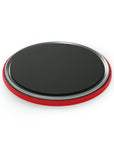 Red Jaguar Button Magnet, Round (10 pcs)™