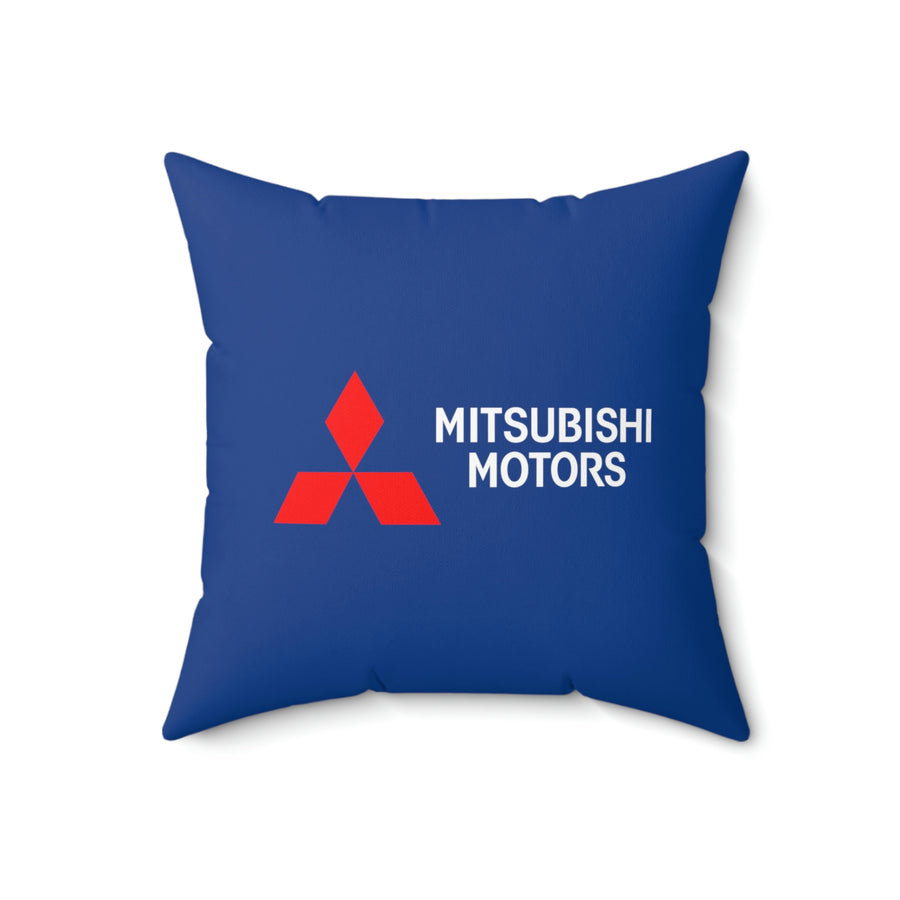 Dark Blue Mitsubishi Spun Polyester Square Pillow™