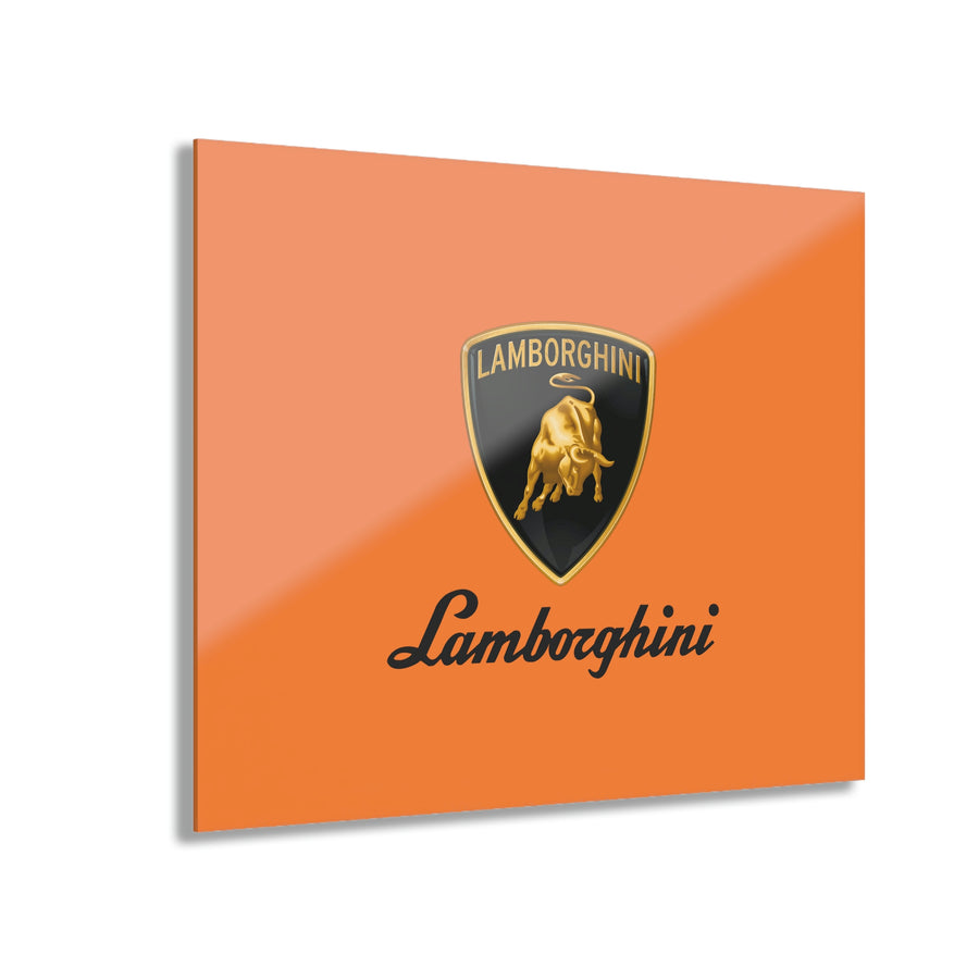 Crusta Lamborghini Acrylic Prints (French Cleat Hanging)™