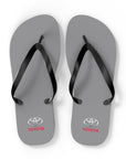 Unisex Grey Toyota Flip Flops™