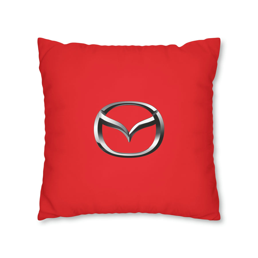 Red Mazda Spun Polyester pillowcase™