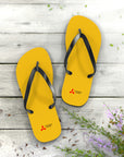 Unisex Yellow Mitsubishi Flip Flops™