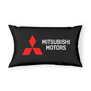 Black Mitsubishi Pillow Sham™