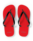 Unisex Red Mazda Flip Flops™