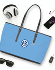 Light Blue Volkswagen Leather Shoulder Bag™