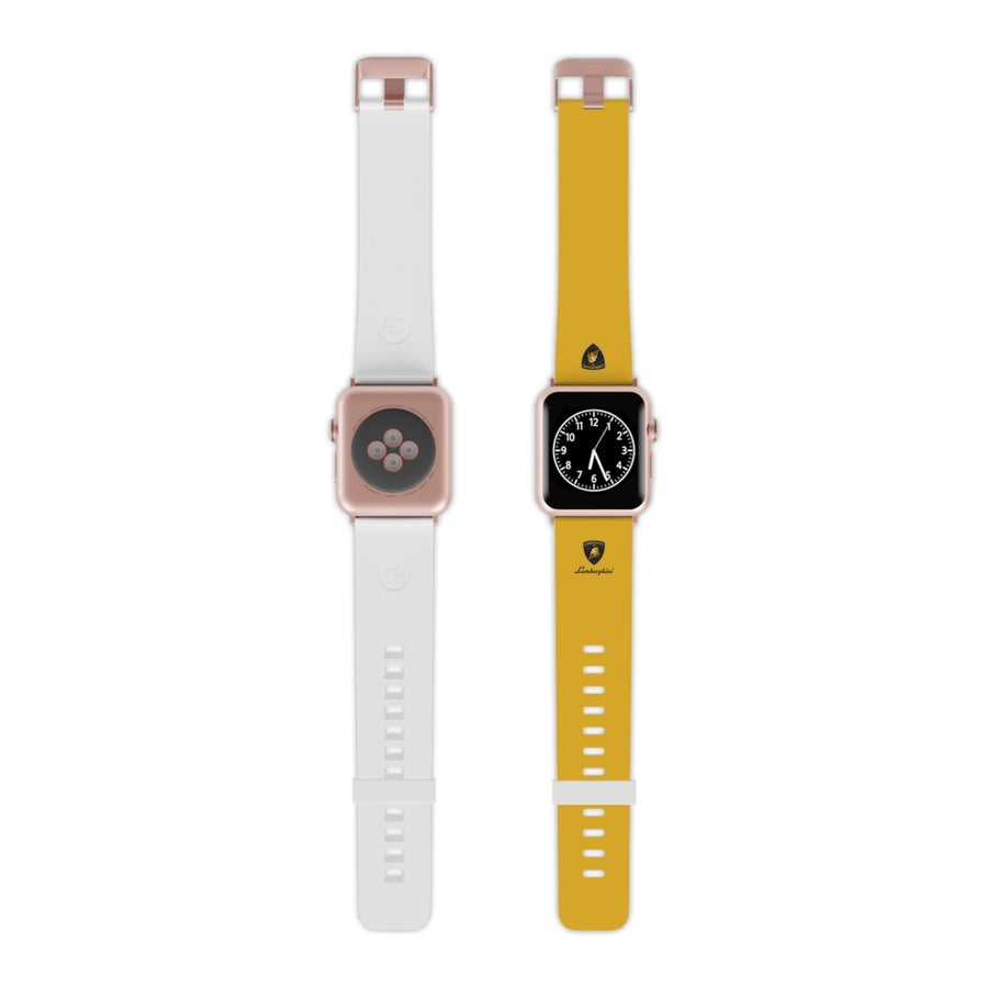 Yellow Lamborghini Watch Band for Apple Watch™