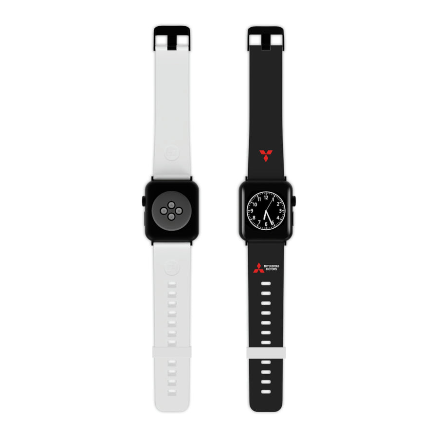 Black Mitsubishi Watch Band for Apple Watch™