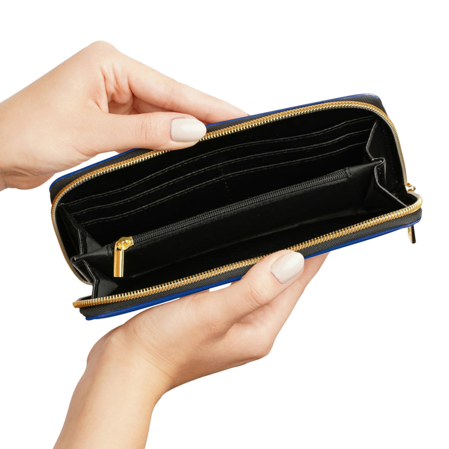 Dark Blue Ford Zipper Wallet™