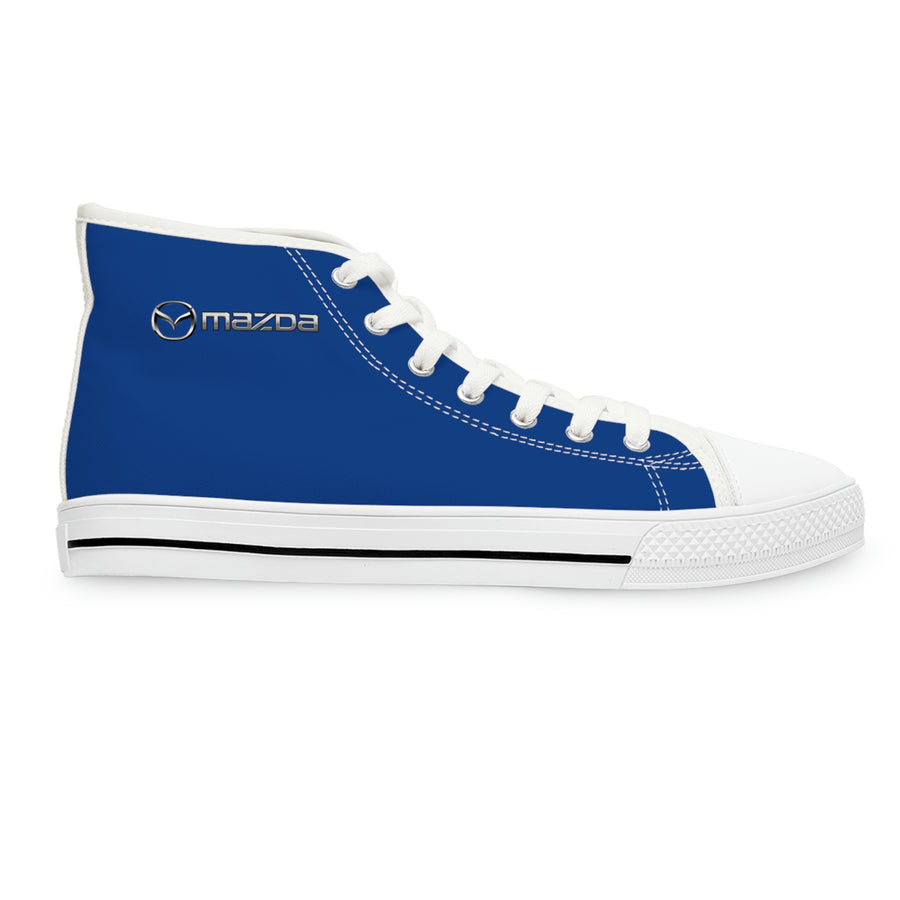 Women's Dark Blue Mazda High Top Sneakers™