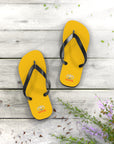 Unisex Yellow Toyota Flip Flops™