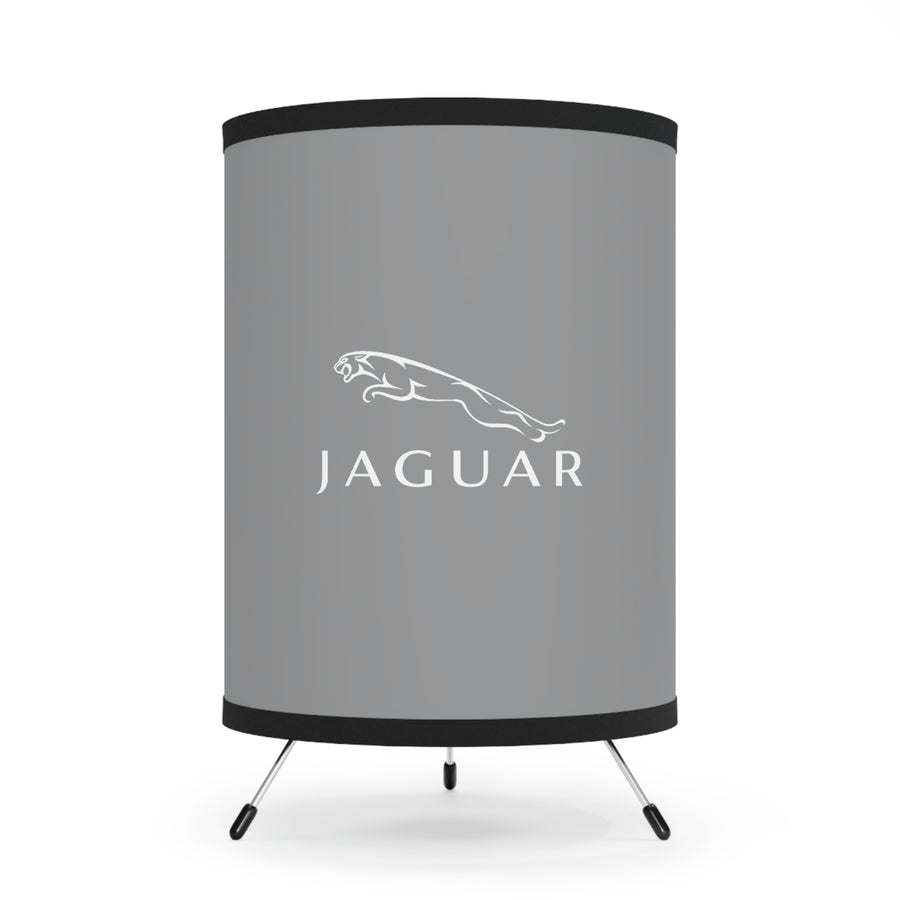 Grey Jaguar Tripod Lamp with High-Res Printed Shade, US\CA plug™