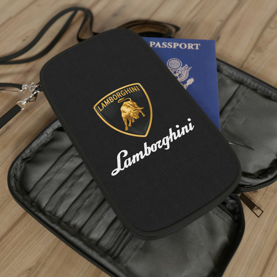 Black Lamborghini Passport Wallet™