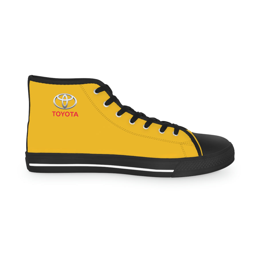 Men's Yellow Toyota High Top Sneakers™