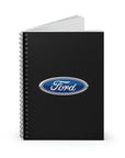Black Ford Spiral Notebook - Ruled Line™