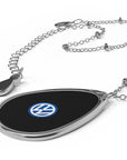 Black Volkswagen Oval Necklace™