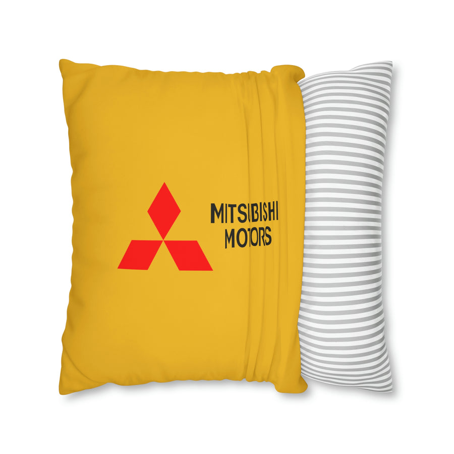 Yellow Mitsubishi Spun Polyester pillowcase™