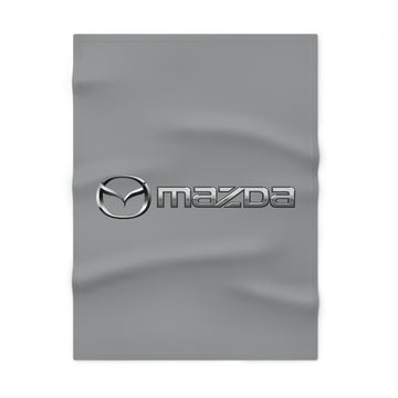 Grey Mazda Soft Fleece Baby Blanket™