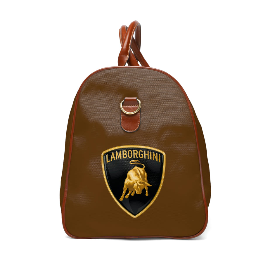 Brown Lamborghini Waterproof Travel Bag™