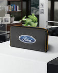 Black Ford Zipper Wallet™