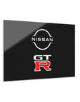 Black Nissan GTR Acrylic Prints (French Cleat Hanging™
