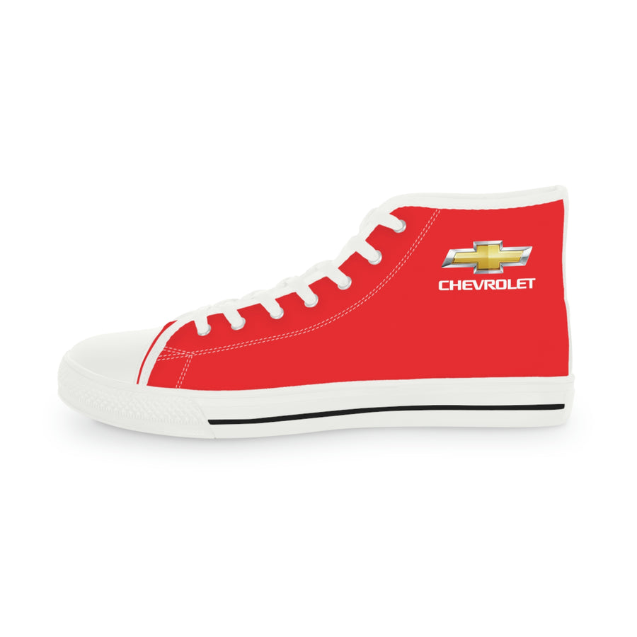 Men's Red Chevrolet High Top Sneakers™