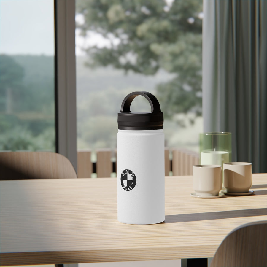 Stainless Steel BMW Water Bottle, Handle Lid™