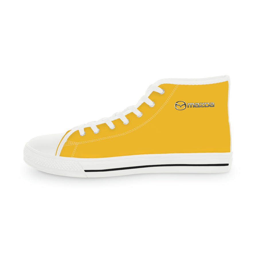 Men's Yellow Mazda High Top Sneakers™