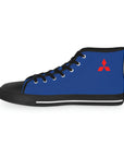 Men's Dark Blue Mitsubishi High Top Sneakers™