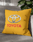 Yellow Toyota Spun Polyester pillowcase™