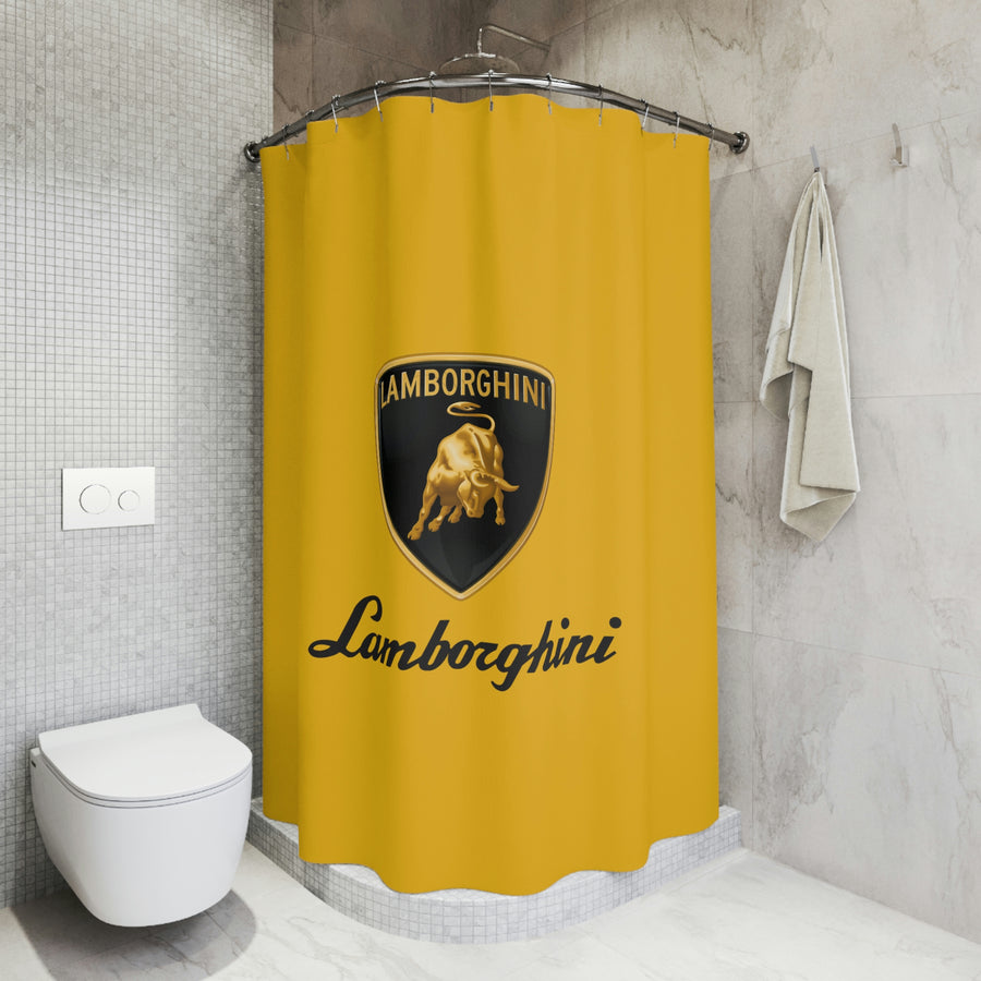 Yellow Lamborghini Shower Curtain™