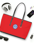 Red Volkswagen Leather Shoulder Bag™