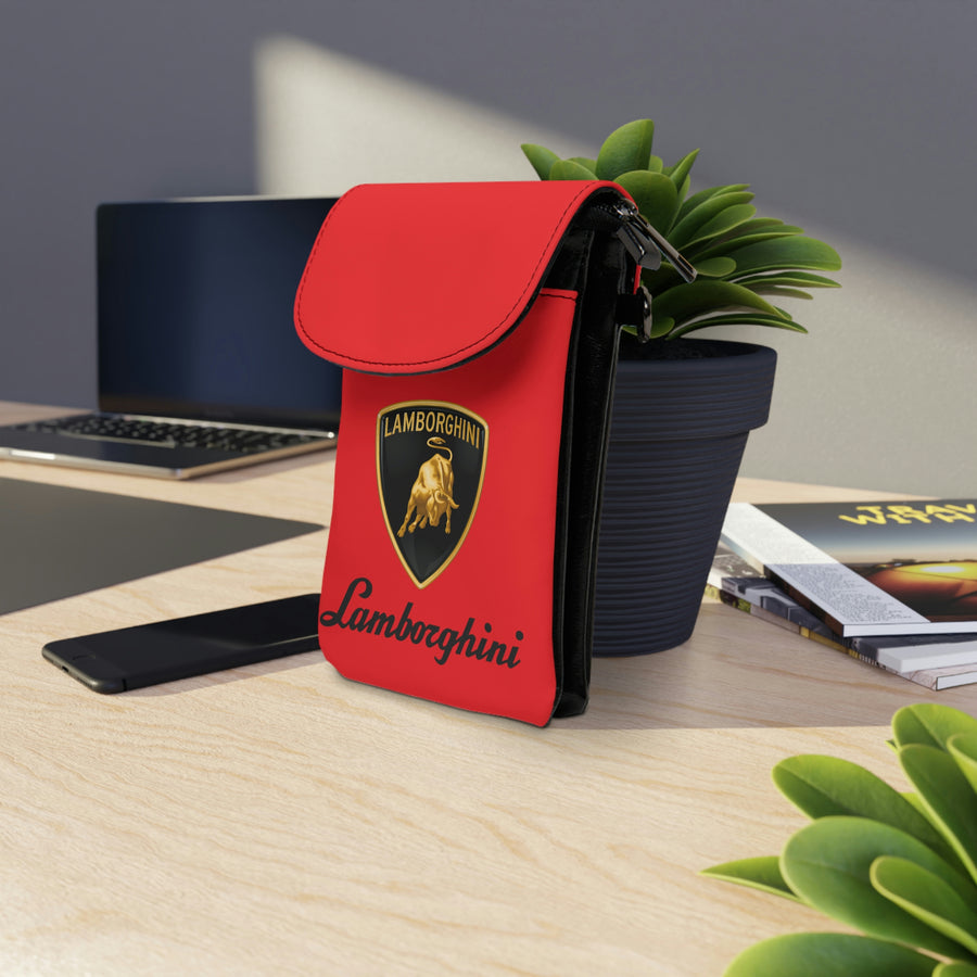 Small Red Lamborghini Cell Phone Wallet™