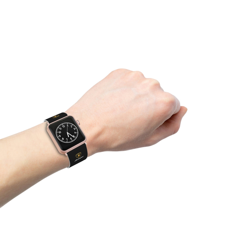 Black Lamborghini Watch Band for Apple Watch™