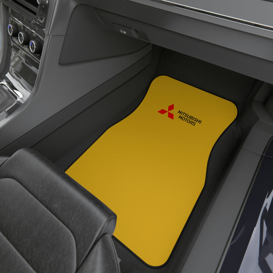 Yellow Mitsubishi Car Mats (Set of 4)™