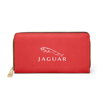 Red Jaguar Zipper Wallet™