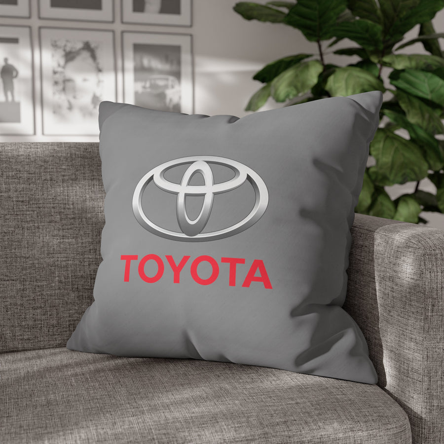 Grey Toyota Spun Polyester pillowcase™