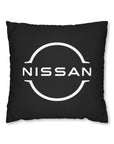 Black Spun Polyester Nissan GTR pillowcase™