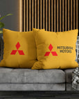 Yellow Mitsubishi Spun Polyester pillowcase™