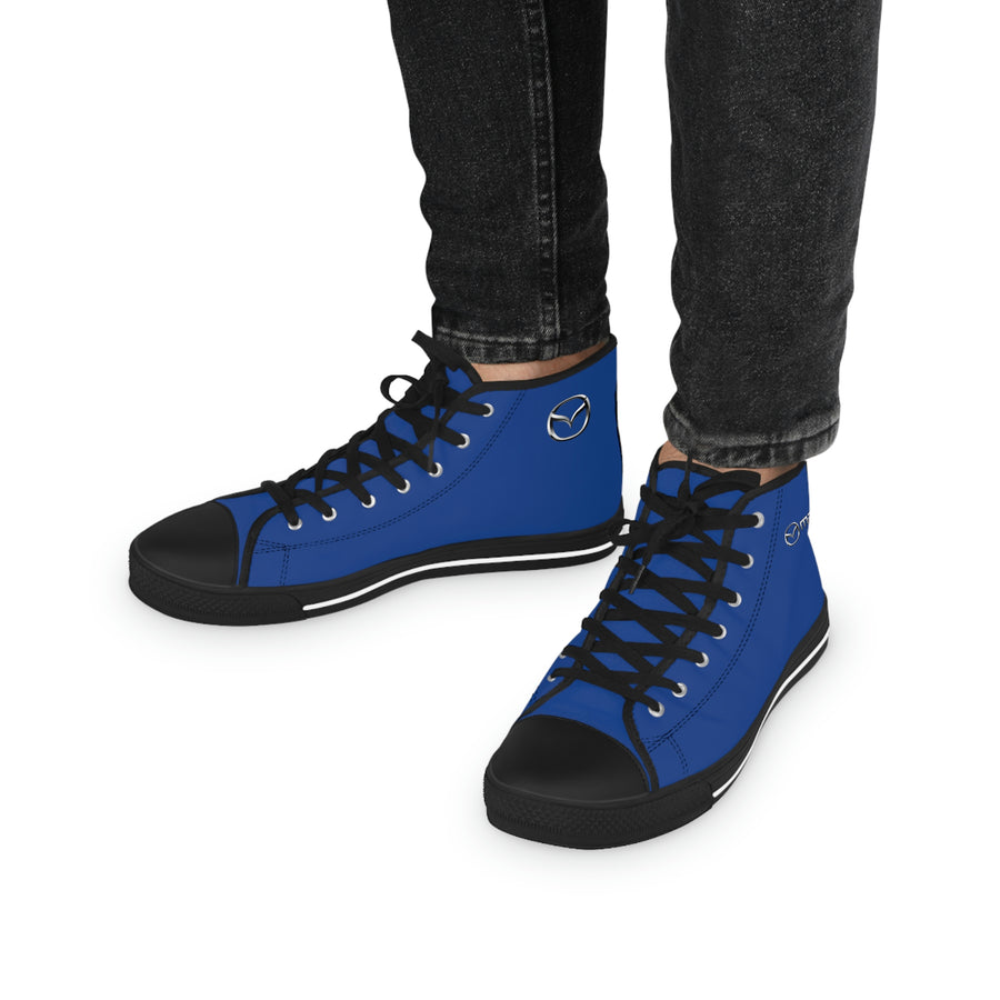 Men's Dark Blue Mazda High Top Sneakers™