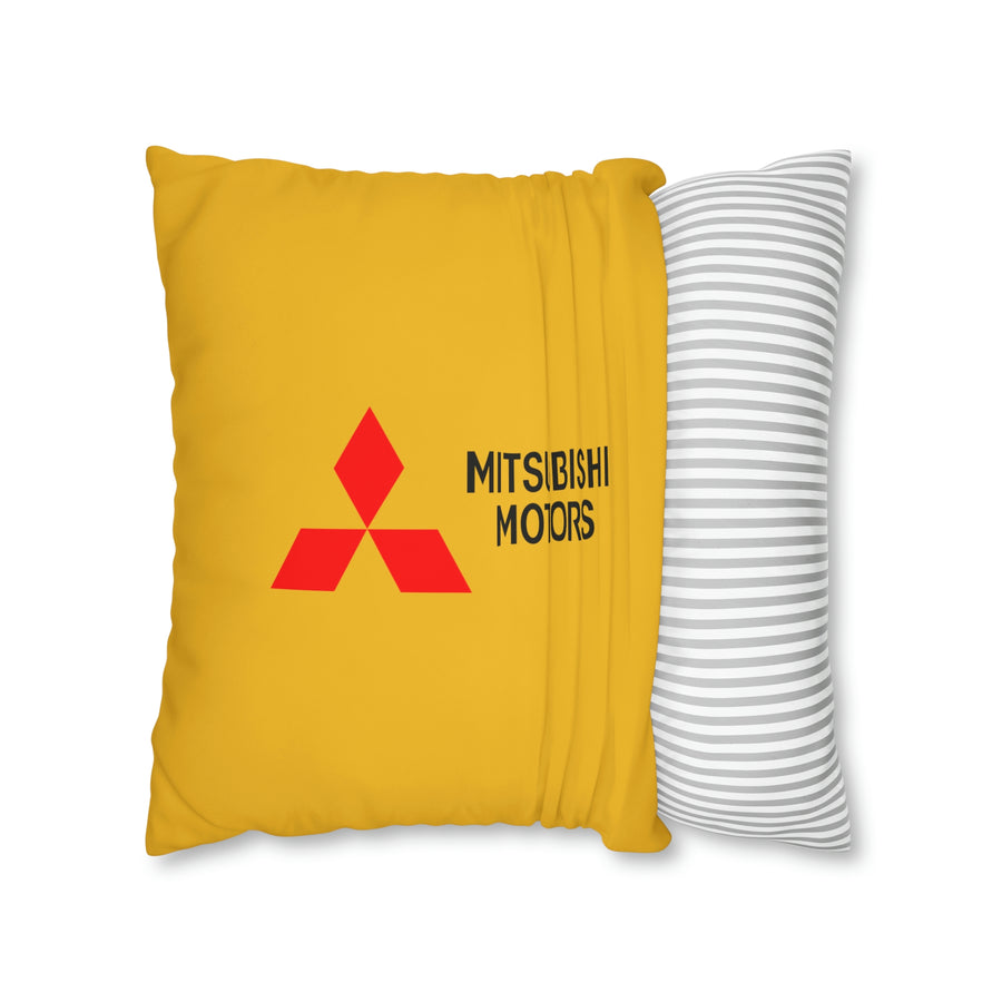 Yellow Mitsubishi Spun Polyester pillowcase™