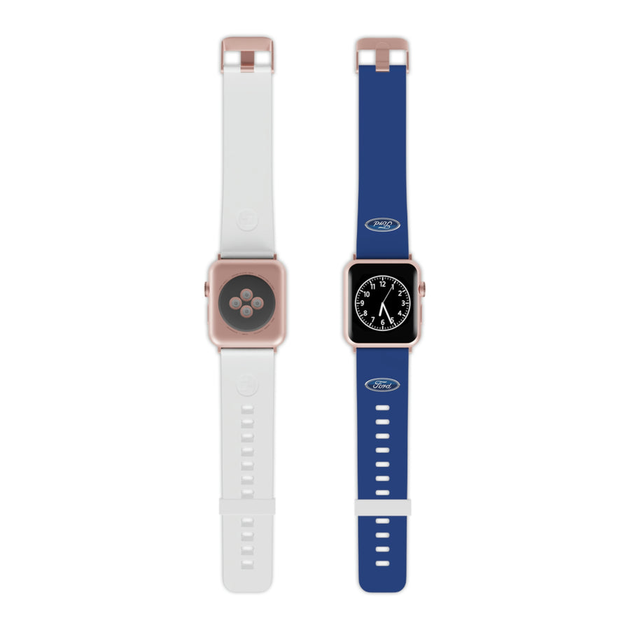 Dark Blue Ford Watch Band for Apple Watch™