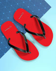 Unisex Red Mazda Flip Flops™