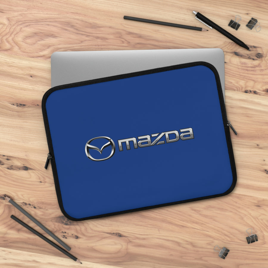 Dark Blue Mazda Laptop Sleeve™